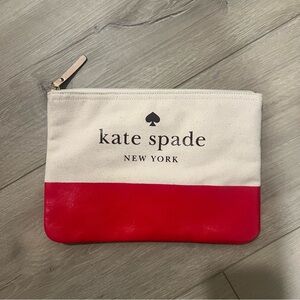 Kate Spade Ash Street Gia Canvas Clutch